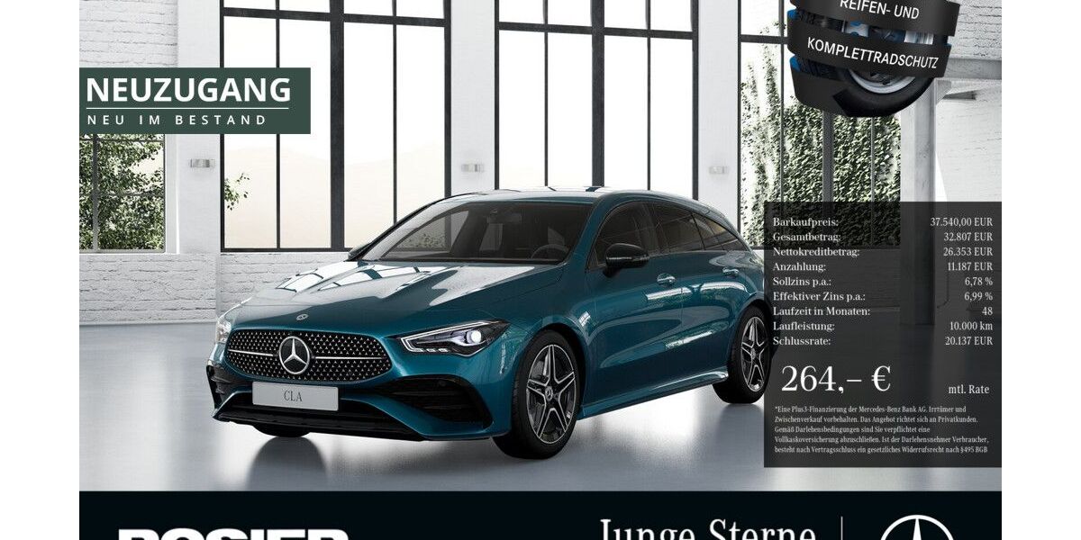 Mercedes-Benz CLA 250 Shooting Brake 4.503 km 37.535 &euro; Menden 58706