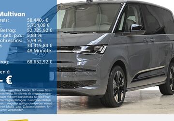VW T7 Multivan 6.800 km 57.310 &euro; Lüdenscheid 58513