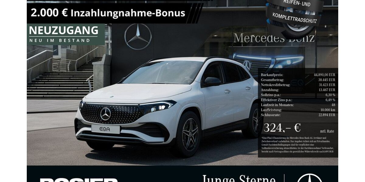 Mercedes-Benz EQA 3.931 km 44.890 &euro; Arnsberg 59759